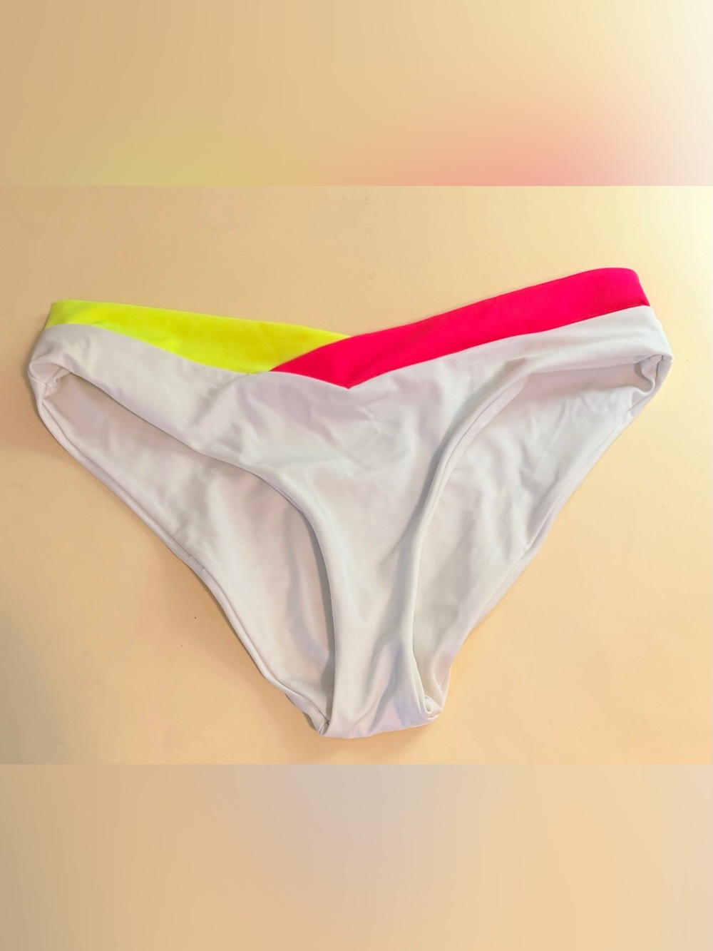 VETCHY Vista Neon Tricolor Bikini Bottoms - Picture 4 of 7